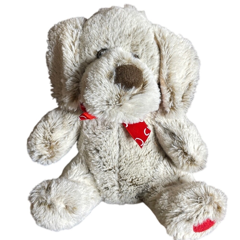 Dog Plush Sitting Beige Plush, 7" Walmart